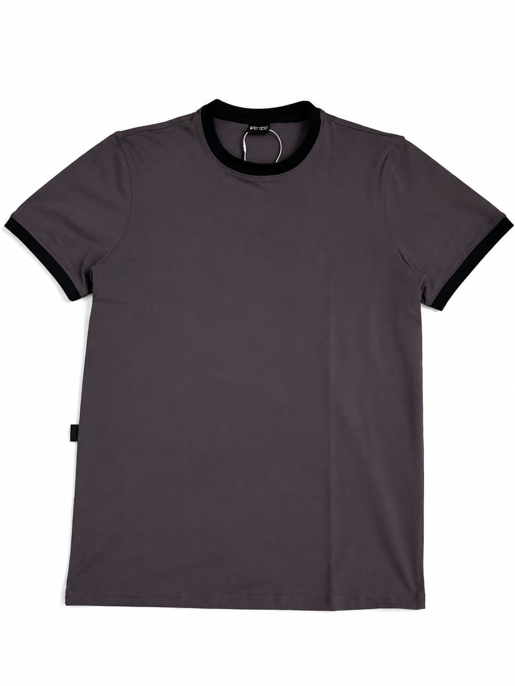 Ringer Tee  Grey x Black
