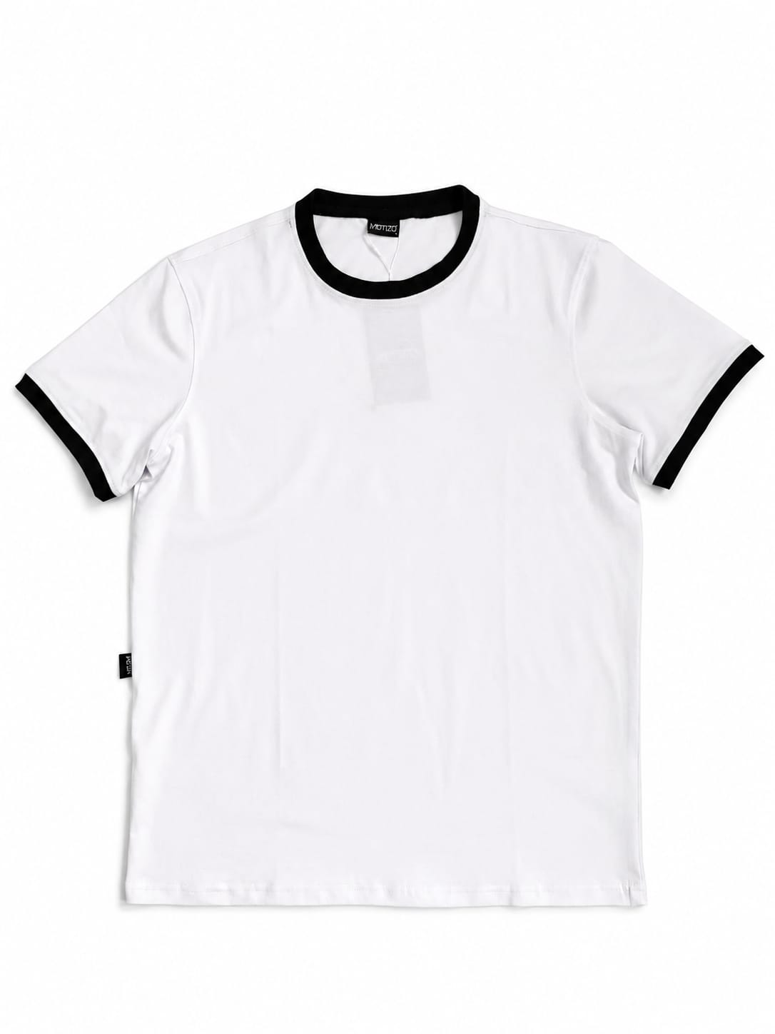 Ringer Tee White x Black